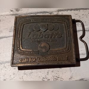 Labatt's Beer Belt Buckle